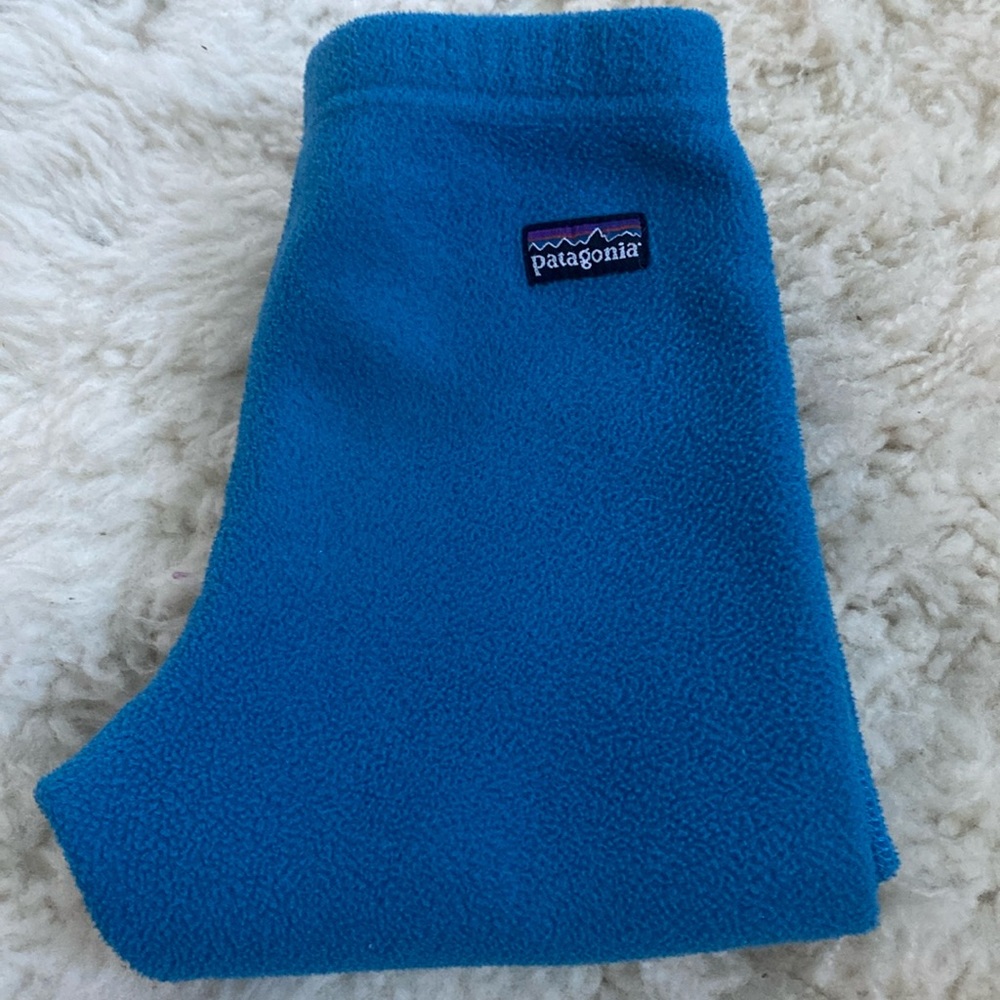 Patagonia fleece pants. Kids.